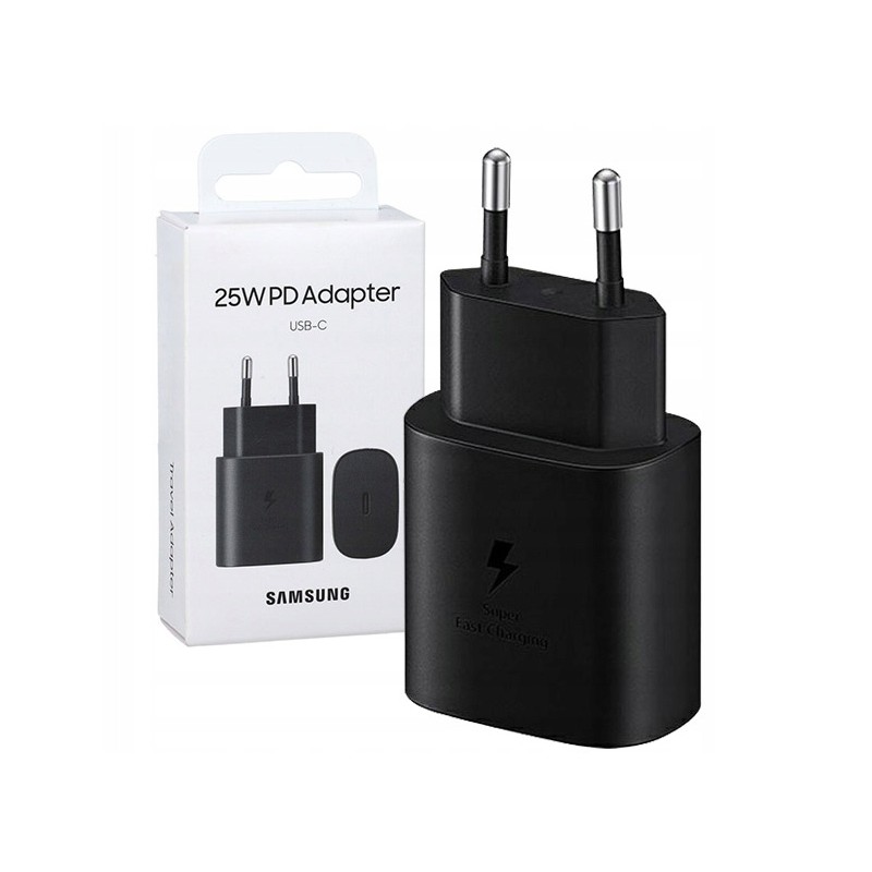 ŁADOWARKA SIECIOWA SAMSUNG 25W EP-TA800NB ADAPTER