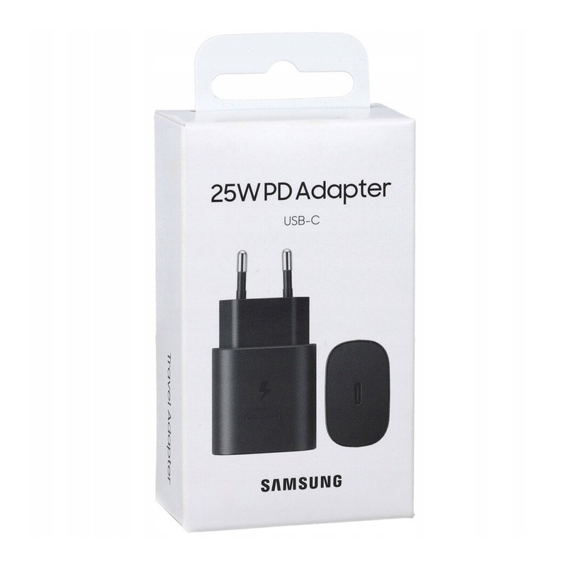 ŁADOWARKA SIECIOWA SAMSUNG 25W EP-TA800NB ADAPTER