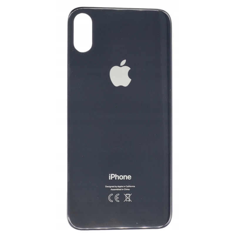 Klapka tylna obudowa do iPHONE X czarna grey