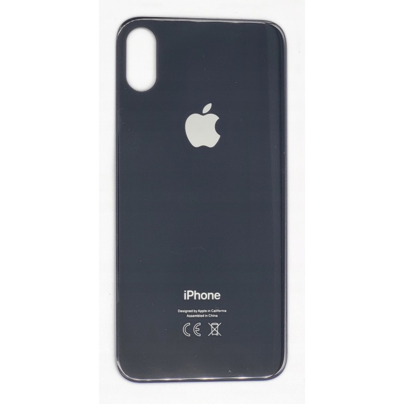 Klapka tylna obudowa do iPHONE X czarna grey