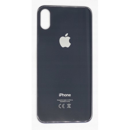 Klapka tylna obudowa do iPHONE X czarna grey