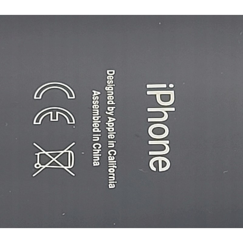 Klapka tylna obudowa do iPHONE 8 Space Grey czarna