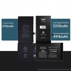 BATERIA DEJI POWIĘKSZONA APPLE IPHONE X 3500 mAh BATERIA DEJI POWIĘKSZONA APPLE IPHONE X 3500 mAh