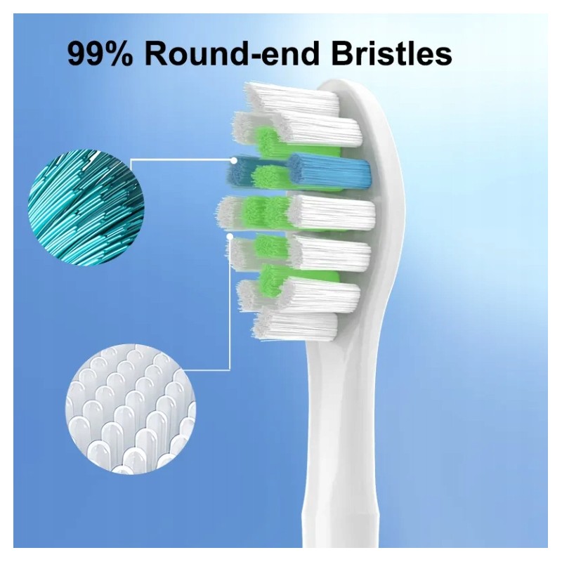 Końcówki do szczoteczki sonicznej PHILIPS SONICARE optimum 8 szt