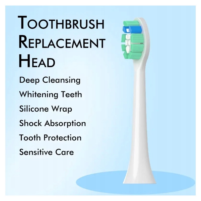 Końcówki do szczoteczki sonicznej PHILIPS SONICARE whitening 8 szt
