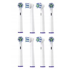 Końcówki do szczoteczki BRAUN Oral B 16 szt cross EB-50