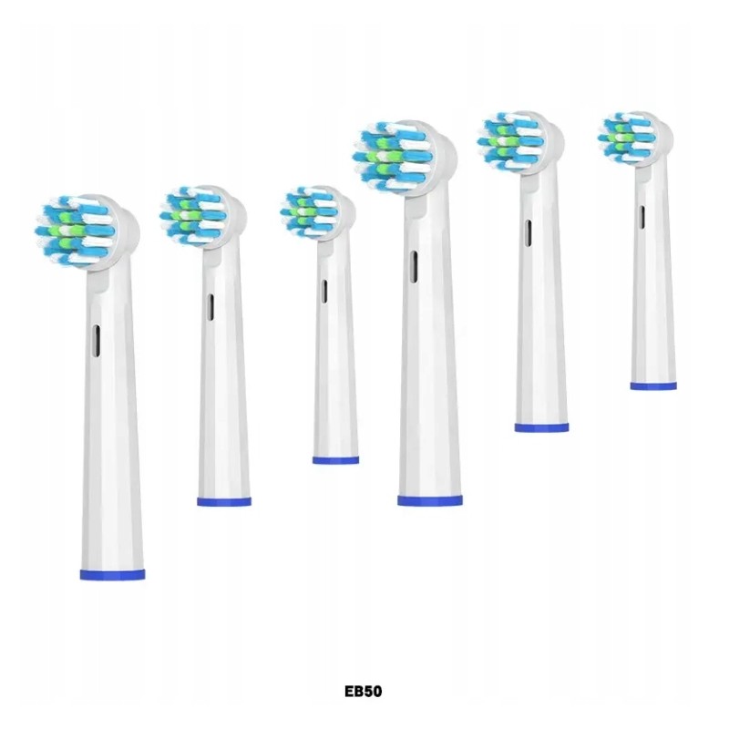 Końcówki do szczoteczki BRAUN Oral B 16 szt cross EB-50 Końcówki do szczoteczki BRAUN Oral B 16 szt cross EB-50