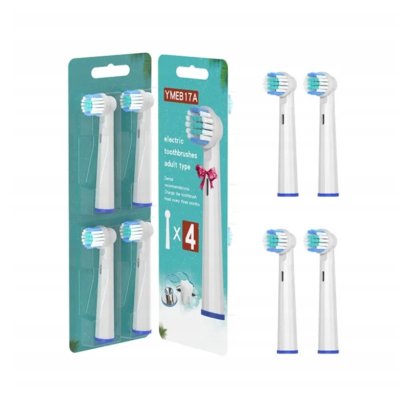 Końcówki do szczoteczki BRAUN Oral B 16 szt clean EB-17A