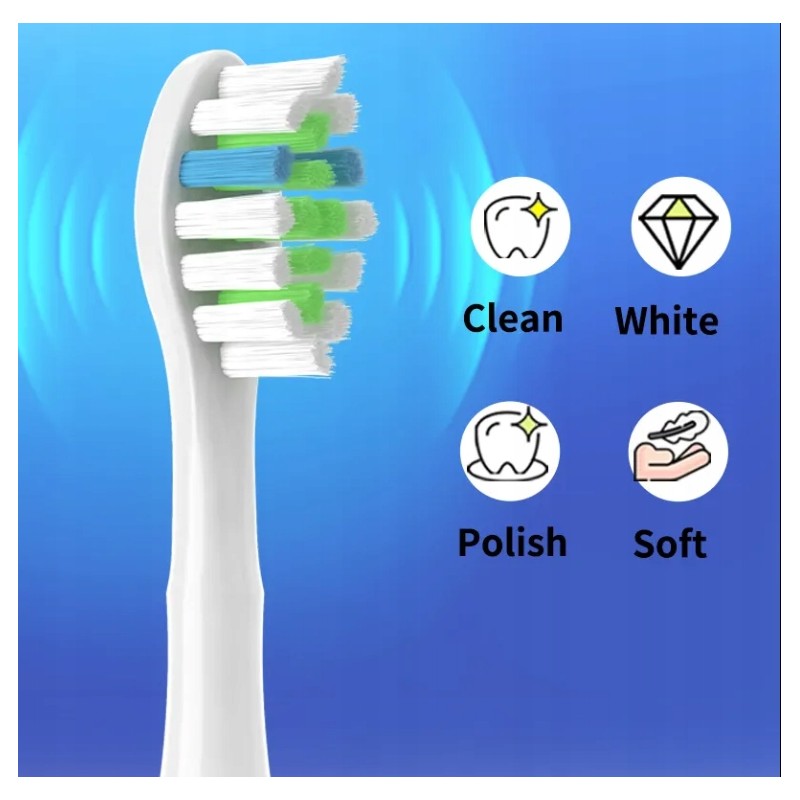 Końcówki do szczoteczki sonicznej PHILIPS SONICARE optimum 4 szt