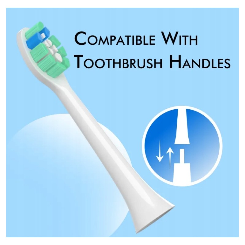 Końcówki do szczoteczki sonicznej PHILIPS SONICARE whitening 4 szt