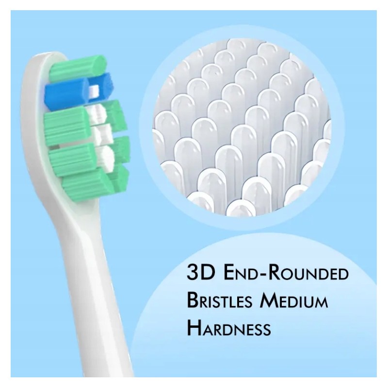 Końcówki do szczoteczki sonicznej PHILIPS SONICARE whitening 4 szt