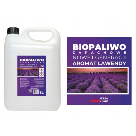 BIOETANOL BIOPALIWO BIO PALIWO ZAPACHOWE BIOKOMINEK ARO LAWENDY LAWENDA 5L