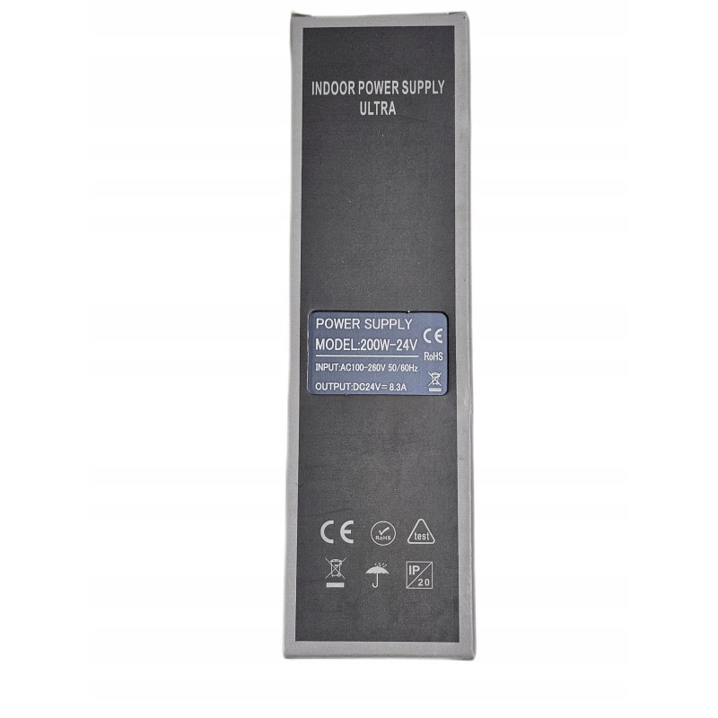 ZASILACZ MODUŁOWY SLIM LED 24V 200W ZASILACZ MODUŁOWY SLIM LED 24V 200W