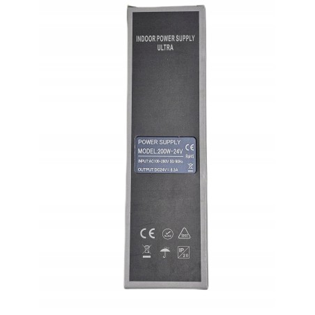 ZASILACZ MODUŁOWY SLIM LED 24V 200W