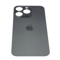 Klapka tylna obudowa do apple iPHONE 15 PRO MAX szary SPACE GREY BIG HOLE