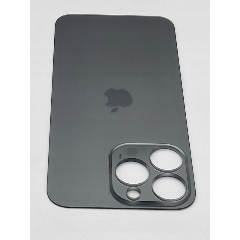 Klapka tylna obudowa do apple iPHONE 15 PRO MAX szary SPACE GREY BIG HOLE