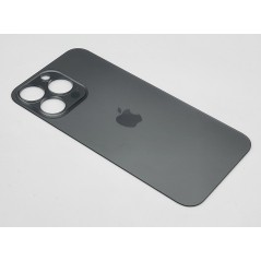 Klapka tylna obudowa do apple iPHONE 15 PRO MAX szary SPACE GREY BIG HOLE