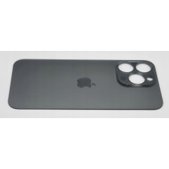 Klapka tylna obudowa do apple iPHONE 15 PRO szary/grafitowy BIG HOLE