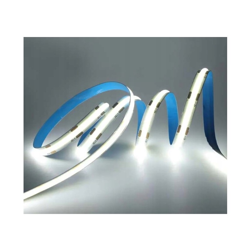 1M Taśma LED COB 12V 320 diód NA METRY NEON Barwa NEUTRALNA 4000K 800lm