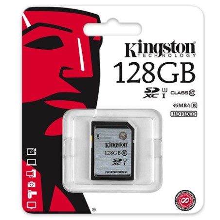 KINGSTON KARTA PAMIĘCI 128GB MICRO SD XC CLASS 10