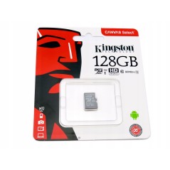 KINGSTON KARTA PAMIĘCI 128GB MICRO SD XC CLASS 10