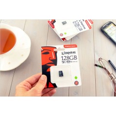 KINGSTON KARTA PAMIĘCI 128GB MICRO SD XC CLASS 10