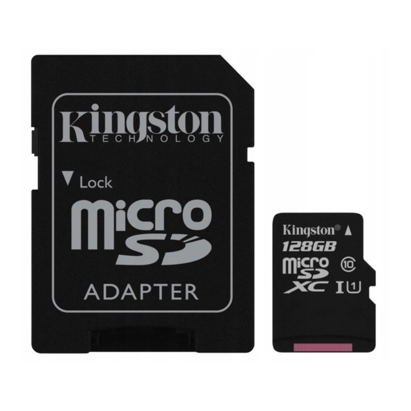 KINGSTON KARTA PAMIĘCI 128GB MICRO SD XC CLASS 10