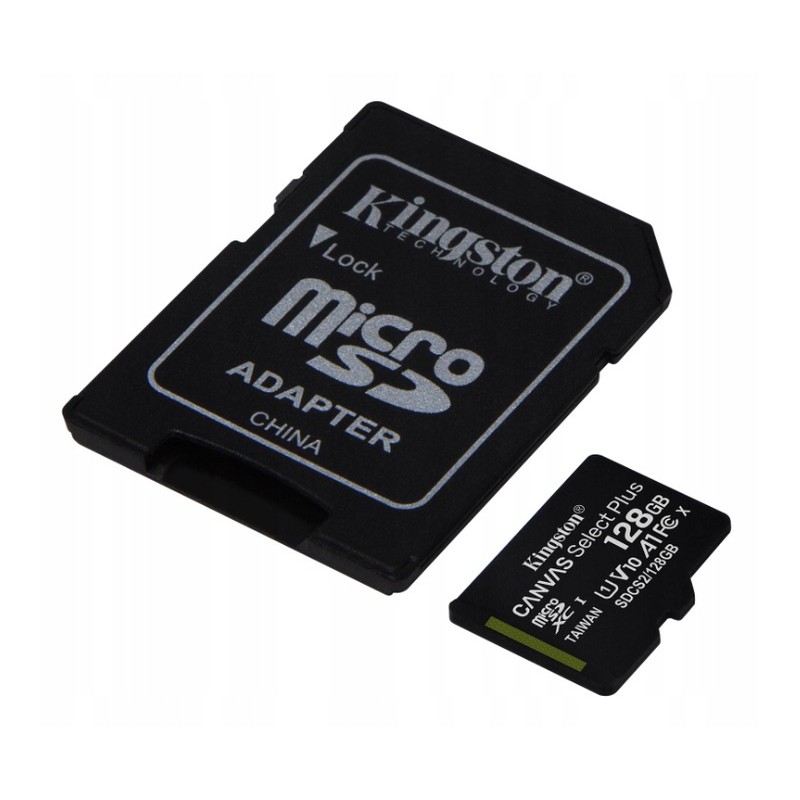 KINGSTON KARTA PAMIĘCI 128GB MICRO SD XC CLASS 10