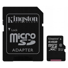 KINGSTON KARTA PAMIĘCI 64GB MICRO SD XC CLASS 10
