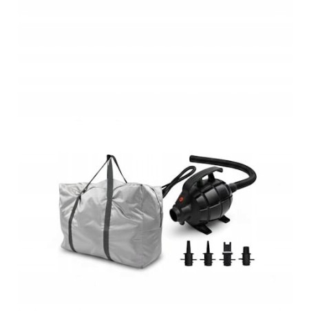 RÓŻOWA MATA GIMNASTYCZNA Airtrack 4m ZESTAW + Pompka 10 cm wysokości