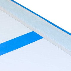 Materac gimnastyczny airtrack_nordic niebieski 400 cm x 100 cm