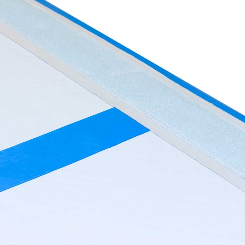Materac gimnastyczny airtrack_nordic niebieski 400 cm x 100 cm