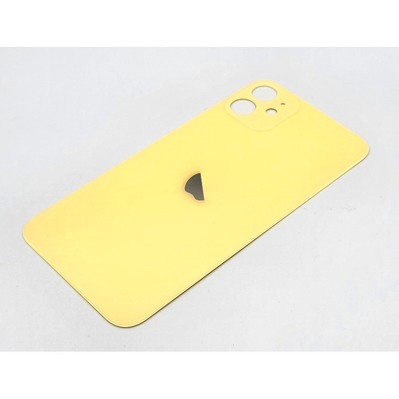 Klapka Plecki Tył | Żółta do Apple iPhone 11