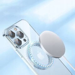 ETUI MAGSAFE DO IPHONE 14 PRO OBUDOWA CASE SREBRNY