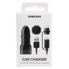 SAMSUNG Szybka Ładowarka Samochodowa 15w + kabel