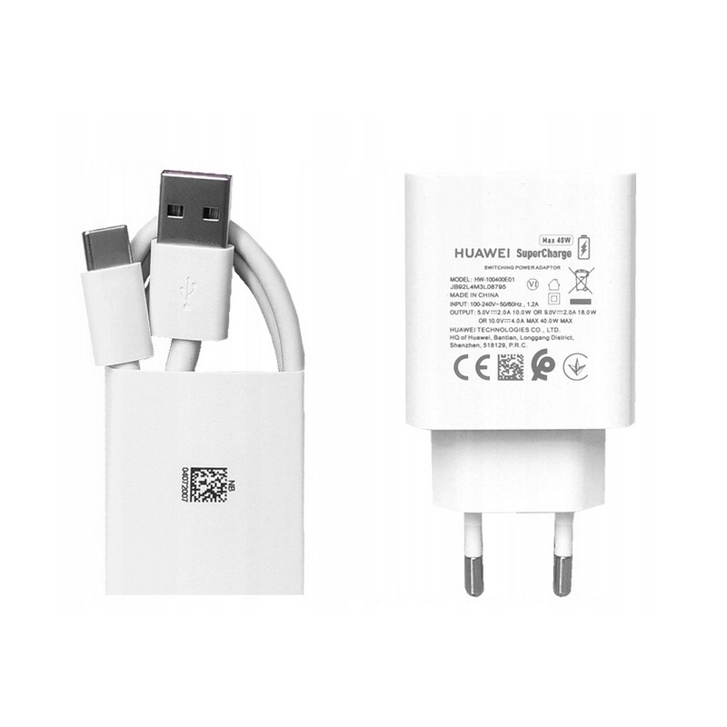 Bardzo Szybka Ładowarka Huawei ORYGINALNA 40W USB