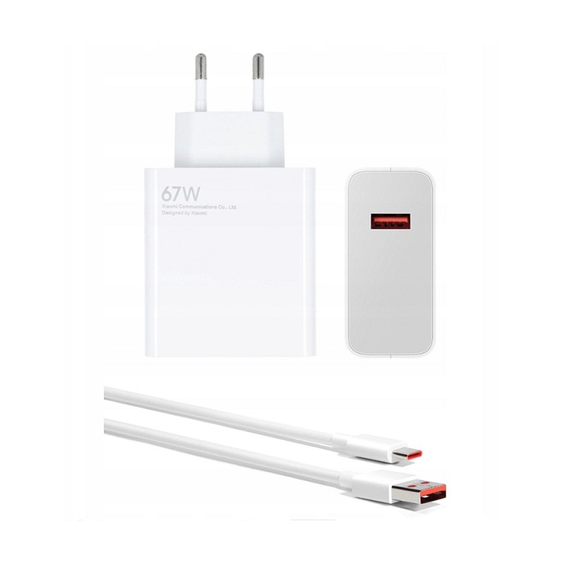 XIAOMI ORYGINALNA SZYBKA ŁADOWARKA 67W KABEL USB-C